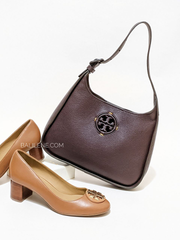 Tory Burch 83999 Miller Small Hobo Bag Tempranillo