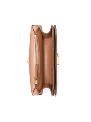 Tory Burch Eleanor Textured Small Convertible Shoulder Bag Meadowsweet