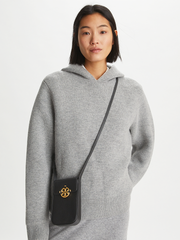 Tory Burch 84077 Miller Phone Crossbody Black