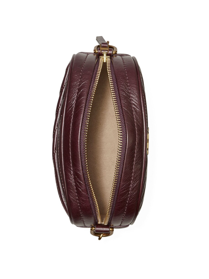 Tory Burch 84197 Kira Chevron Glazed Small Camera Bag