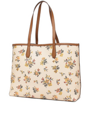 Tory Burch Kerrington Tote Large Rose Floral