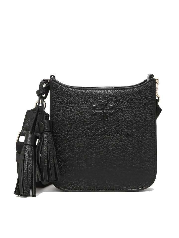 Tory Burch Thea Mini Web Shoulder Bag Black – Balilene