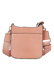 Tory Burch Thea Mini Web Shoulder Bag Pink Moon
