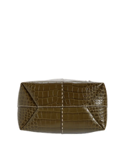    Tory-Burch-85118-McGraw-Embossed-Small-Drawstring-Satchel-New-Olive-Balilene-bawah