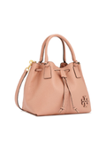Tory-Burch-85119-McGraw-Small-Drawstring-Satchel-Meadowsweet-Balilene-samping