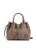 Tory-Burch-85119-McGraw-Small-Drawstring-Satchel-Silver-Maple-Balilene-depan