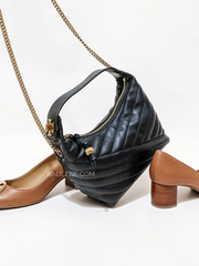 Tory-Burch-85173-Kira-Chevron-Half-Moon-Black-Rolled-Gold-Balilene-detail-depan1