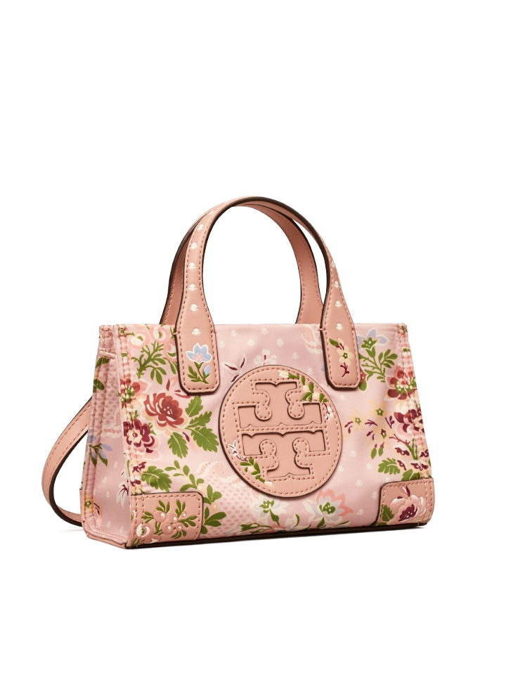 Tory Burch 86364 Ella Printed Micro Tote Sugar Berry