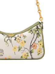 Tory Burch 86558 T Monogram Brocade Studio Bag Winter Sage