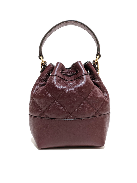 Tory Burch 87293 Willa Mini Bucket Bag Claret