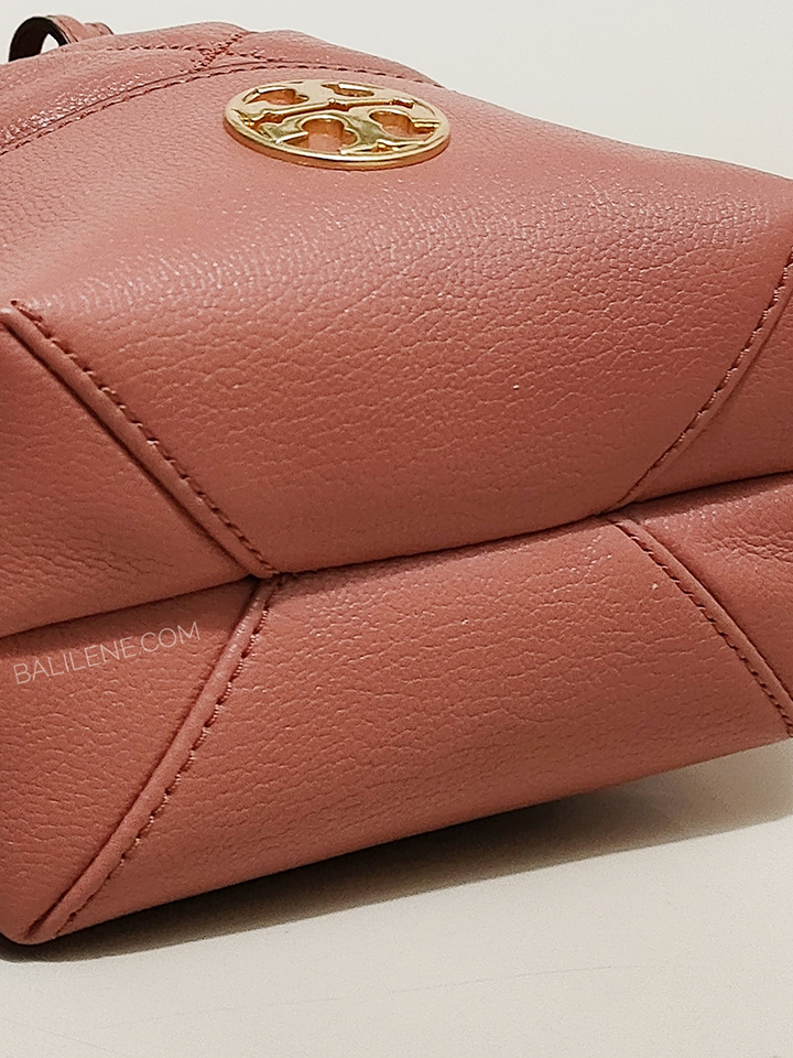 Tory Burch 87293 Willa Mini Bucket Bag Toasted Pecan