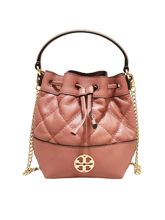 Tory Burch 87293 Willa Mini Bucket Bag Toasted Pecan