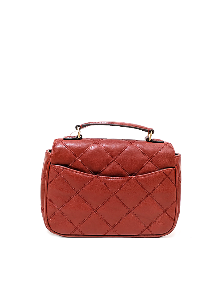 Tory Burch 87861 Willa Mini Top Handle Bag Redstone