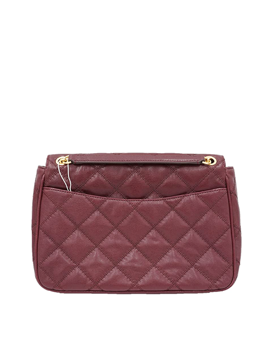Tory Burch 87862 Willa Shoulder Bag Claret