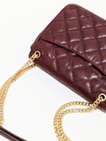 Tory Burch 87862 Willa Shoulder Bag Claret
