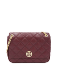 Tory Burch 87862 Willa Shoulder Bag Claret