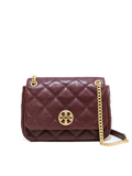 Tory Burch 87863 Willa Small Shoulder Bag Claret