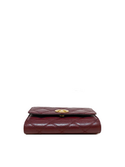 Tory Burch 87867 Willa Chain Wallet Claret