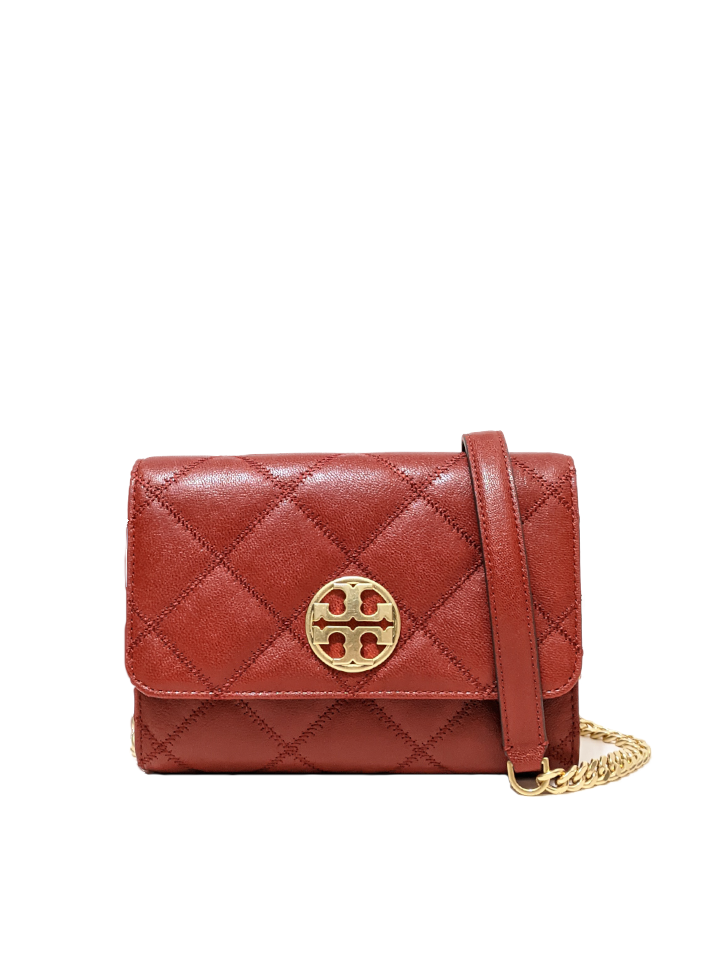 Tory Burch 87867 Willa Chain Wallet Redstone – Balilene