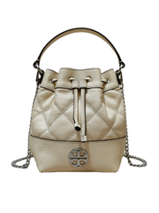 Tory Burch 87869 Willa Mini Bucket Bag New Cream