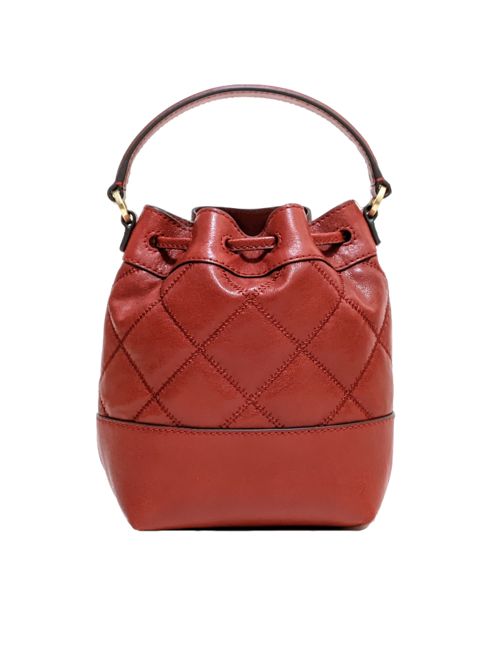 Tory Burch 87869 Willa Mini Bucket Bag Redstone