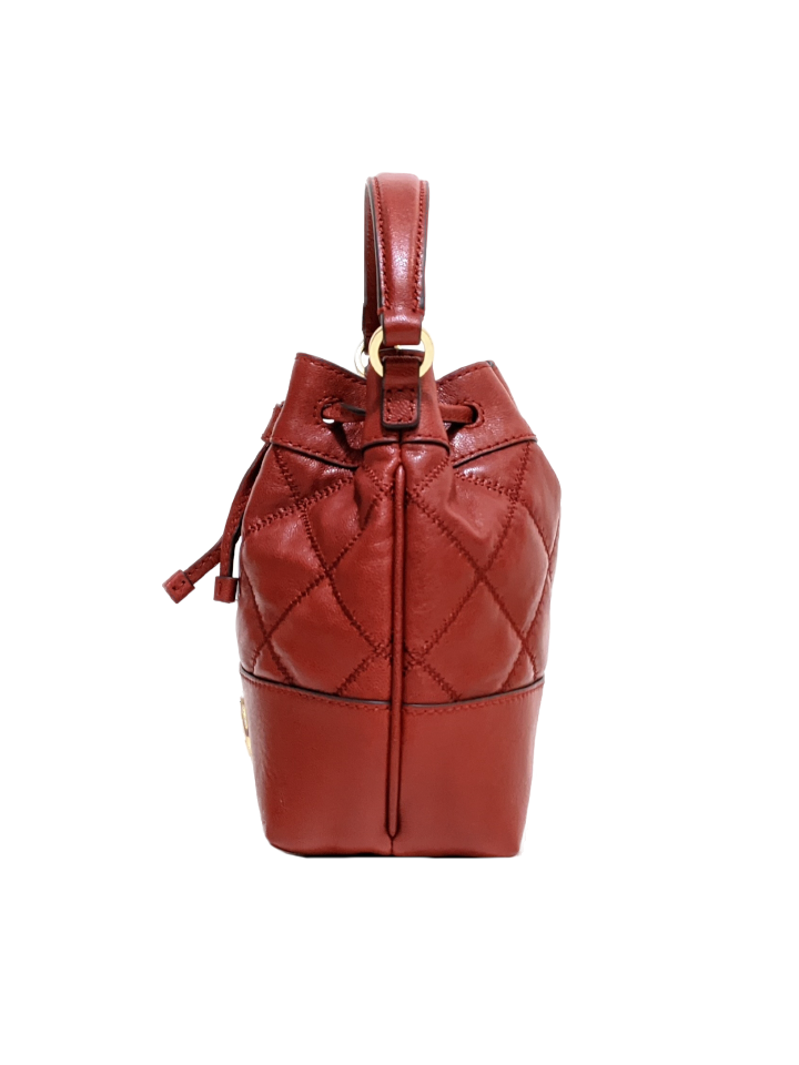 Tory Burch 87869 Willa Mini Bucket Bag Redstone