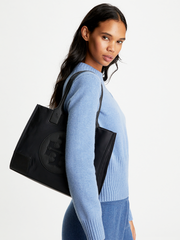 Tory Burch Ella Small Tote Bag Black