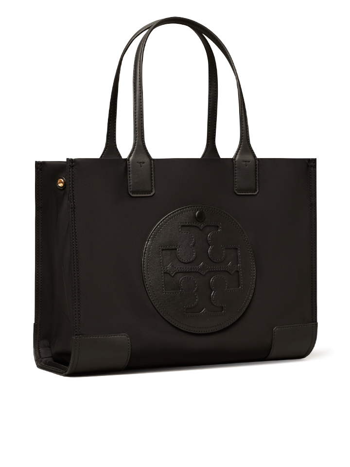 Tory Burch Ella Small Tote Bag Black
