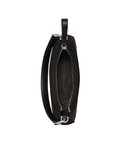 Tory Burch Mercer Small Nylon Crescent Bag Black