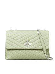 Tory Burch KIRA CHEVRON Convertible Bag Color SANDPIPER Style 90446 New  With Tag