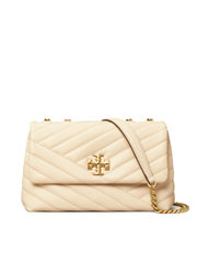 即発★Tory Burch★Kira Chevron Small Convertible Bag 90452 Small Kira Chevron Convertible Shoulder Bag: Women's