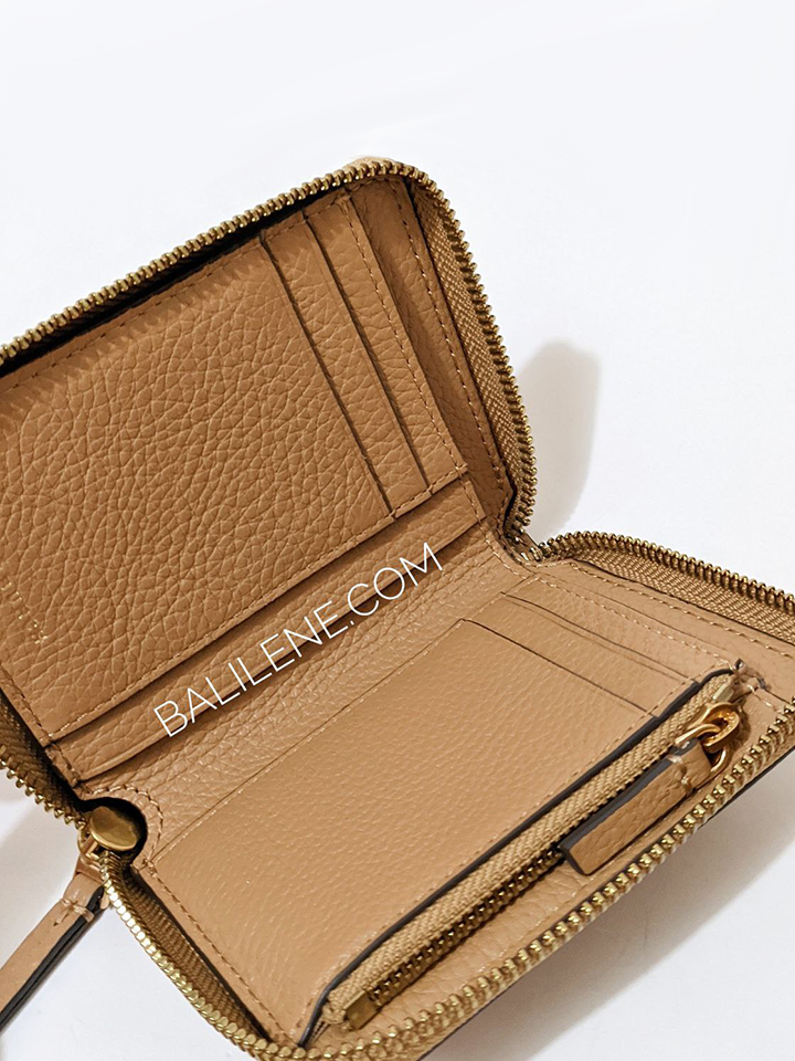 Tory Burch Britten Medium Wallet Tiramisu