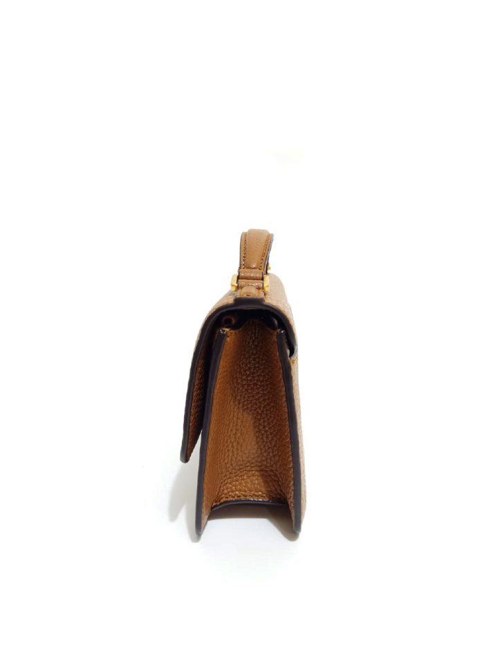 Tory Burch Britten Mini Top Handle Bag Bark