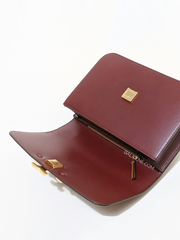 Tory Burch Eleanor Convertible Shoulder Bag Huckleberry