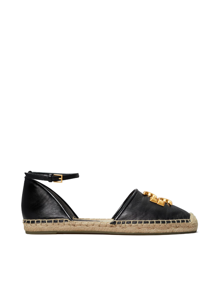Tory Burch Eleanor D Orsay Espadrille Black