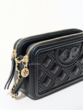Tory-Burch-Fleming-Double-Zip-Mini-Bag-Black-Balilene-detail-samping