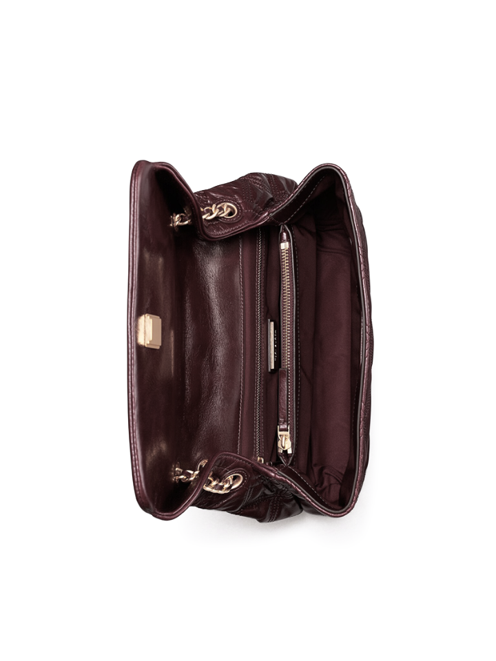    Tory-Burch-Fleming-Soft-Glazed-Convertible-Shoulder-Bag-Espresso-Balilene-dalam