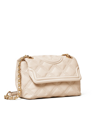 Tory Burch Fleming Soft Small Convertible Shoulder Bag New Cream