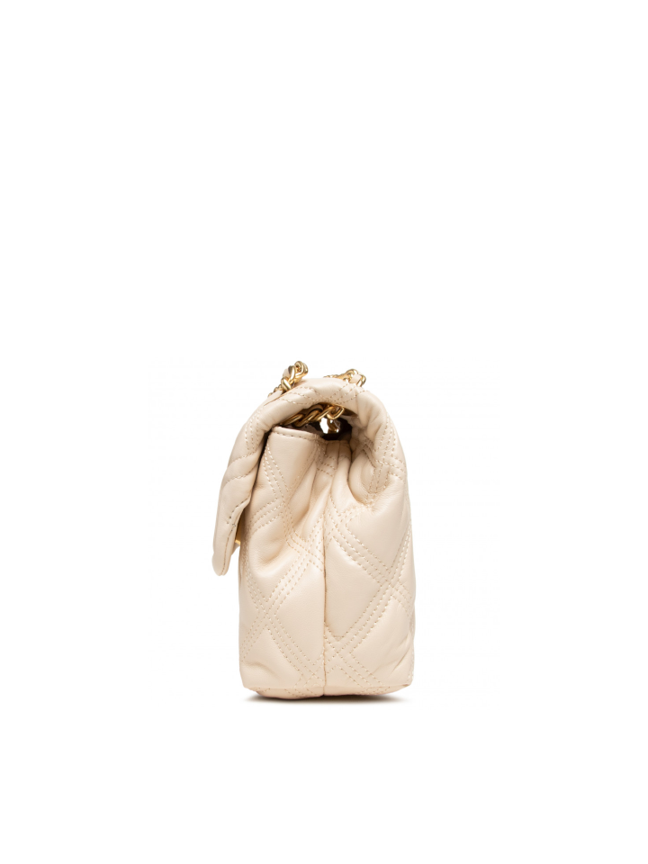 Fleming Soft Small Hobo Bag - Tory Burch - New Cream - Leather