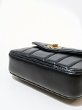 Tory Burch Kira Mini Camera Bag Back/Rolled Gold