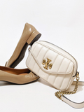 Tory Burch Kira Mini Camera Bag Brie/Rolled Gold