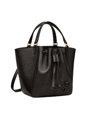 Tory-Burch-McGraw-Mini-Drawstring-Satchel-Bag-Black-Balilene-samping