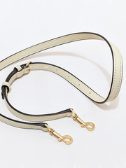 Tory Burch McGraw Smooth Satchel Buttermilk