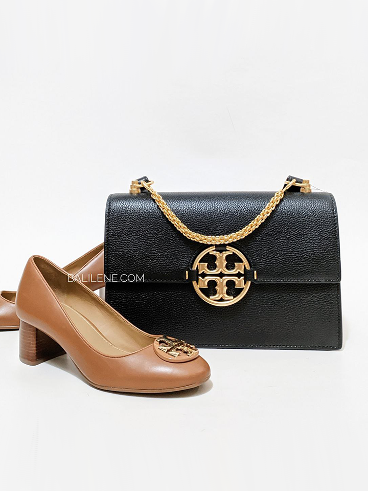 Tory Burch Miller Shoulder Bag Black â Balilene