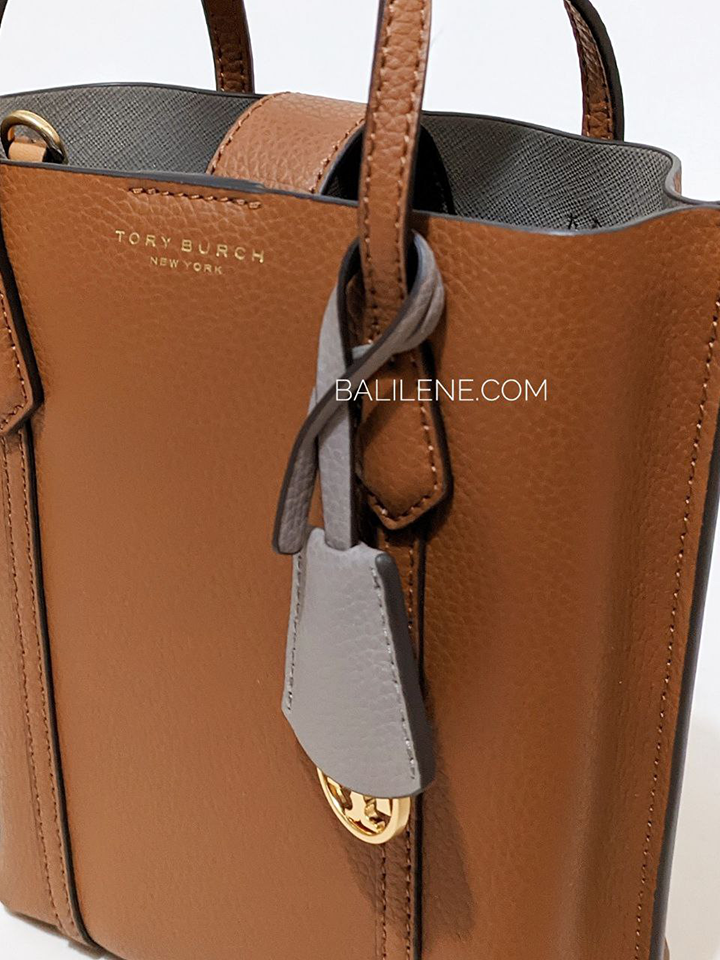 Tory Burch Mini Perry Tote Light Umber