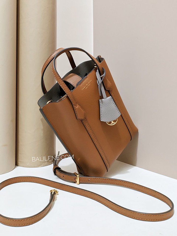 tory burch perry tote light umber