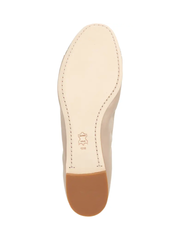 Tory Burch Minnie Patent Cap-Toe Ballet Flat Light Taupe/Gray