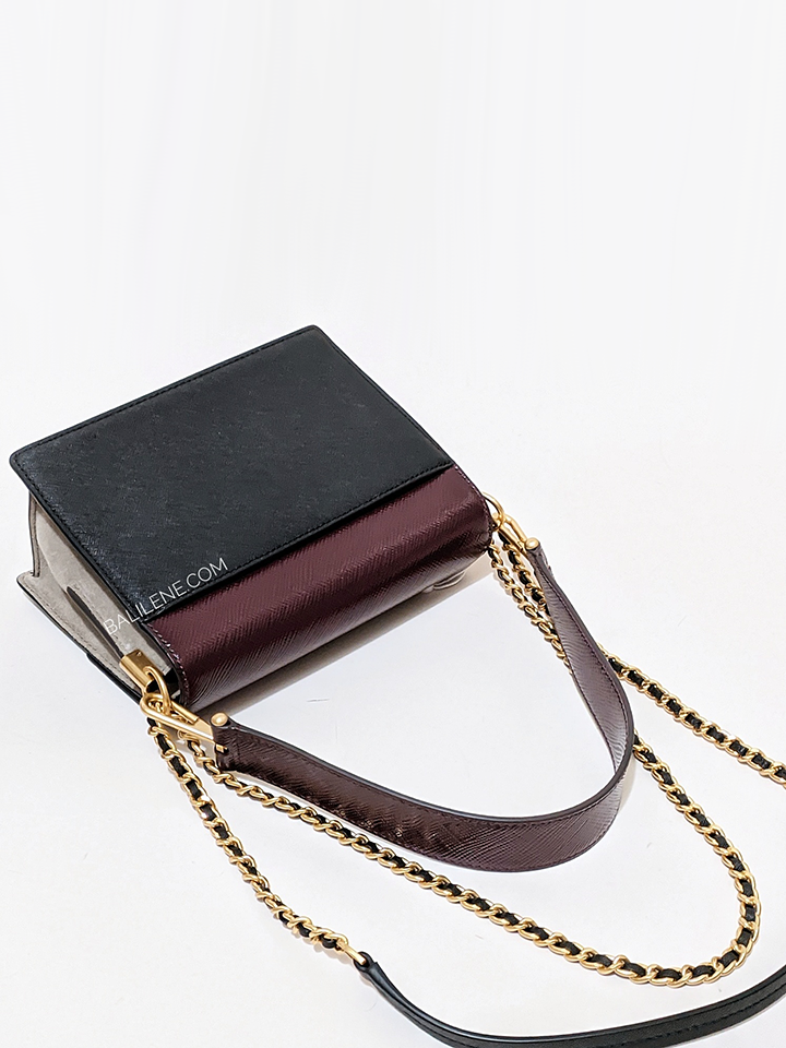 Tory Burch Robinson Embossed Color - Block Mini Shoulder Bag – VIASHOP