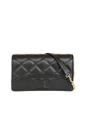 Tory-Burch-Savannah-Chain-Flat-Wallet-Black-Balilene-depan