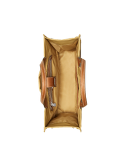 Tory Burch Ella Small Tote Bag Cocoa Sand